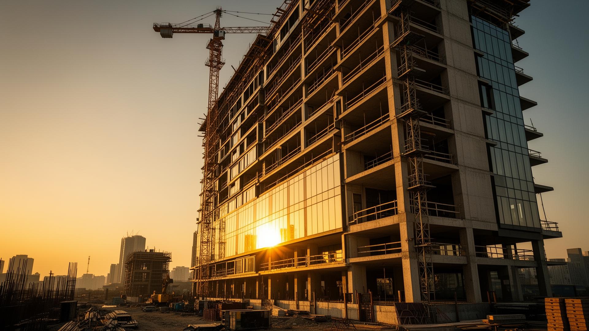 Construção moderna